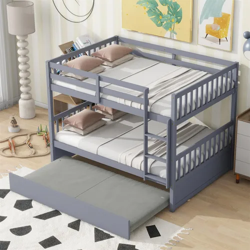 Vista 24 de Harper & Bright Designs Litera Queen con 2 cajones y cama nido extraíble