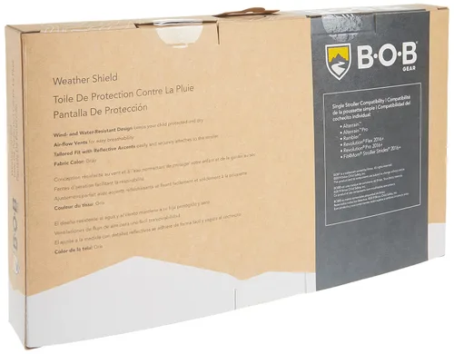 Vista 6 de BOB Gear Escudo contra la intemperie para cochecitos individuales para trotar