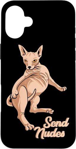 Vista 22 de Send Nudes - Nude Cat - Hairless Sphynx Cat Case for iPhone 17