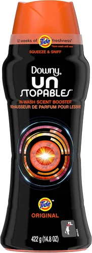 Vista 31 de Downy Unstopables - Perlas potenciadoras de aroma de lavandería para lavadora, exuberante, 10 onzas (paquete de 4)