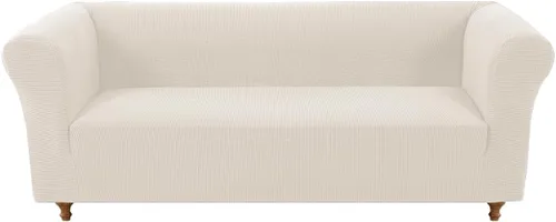 Vista 19 de Funda elástica para sofá Chesterfield, funda de jacquard de lujo para sofás de 1 cojín Protector de muebles antideslizante apto para mascotas