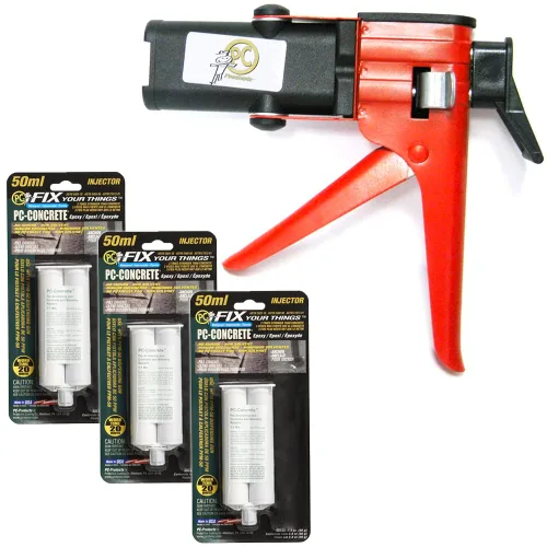 Vista 6 de PC Products, PC-Concrete PRO - Adhesivo epóxico para anclaje de alta resistencia, 8.45 onzas líquidas