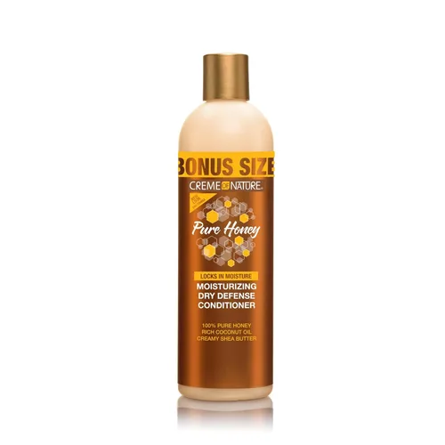 Vista 10 de Creme of Nature Pure Honey Acondicionador Hidratante de Defensa Seca Moisturizing, Hidrata, Desenreda y Suaviza el Cabello Seco, Regalo de Cuidado