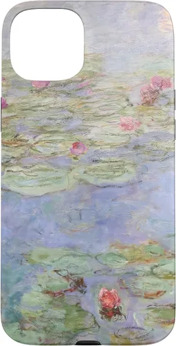 Vista 9 de Monet's Water Lilies Modern Art Impressionism Painting Cover Case for iPhone 17