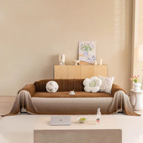 Vista 28 de STACYPIK Jacqurad - Fundas de sofá reversibles y duraderas para mascotas, fundas de sofá geométricas con orejas de trigo, protector de muebles gris