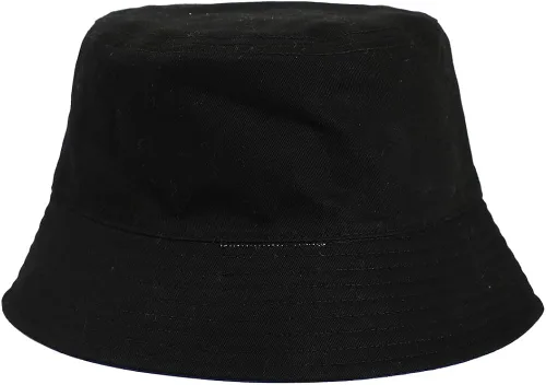 Vista 4 de Naruto Anime Reversible Akatsuki & Hidden Leaf Village Symbol Sombrero Negro, Negro