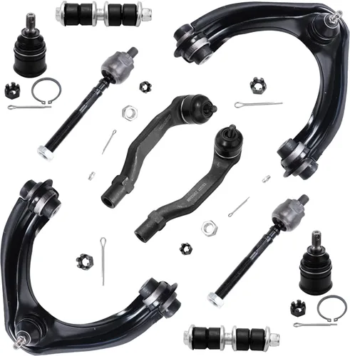 Vista 326 de Detroit Axle - Kit de suspensión frontal de 10 piezas para Dodge Avenger 2008-2014, Chrysler Sebring 2007-2010, 2 brazos de control inferiores, 2