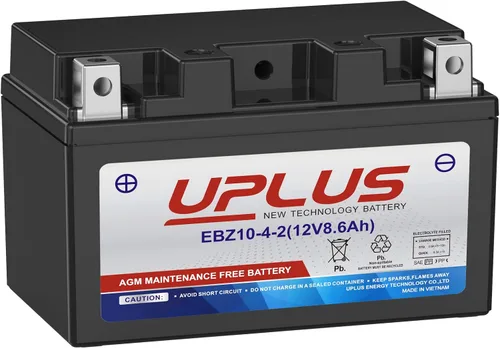 Vista 19 de YT7B-BS UPLUS - Batería para motocicleta EB7B-4, ATV, scooter, ATV AGM, sin mantenimiento, compatible con Yamaha CAN-AM Ducati Kawasaki Suzuki