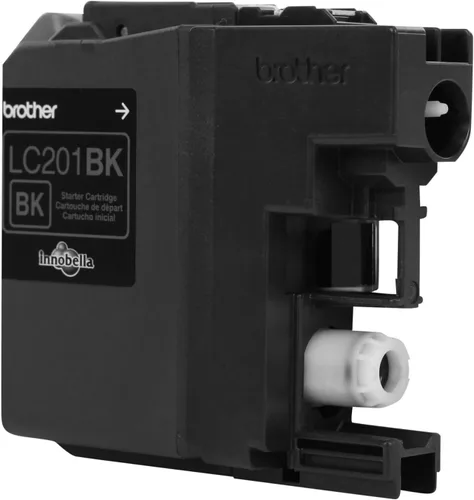 Vista 5 de Cartucho de tinta de rendimiento estándar LC201BK Brother, Negro
