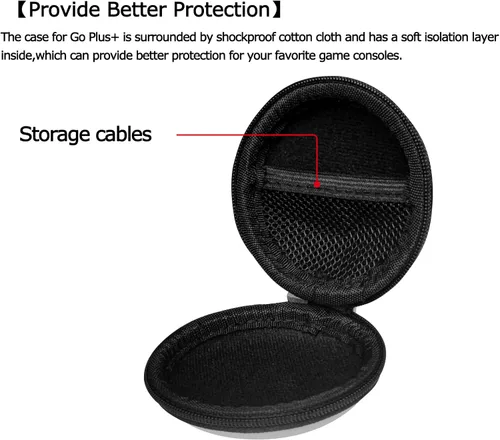 Vista 7 de Go Plus+ - Funda de transporte compatible con Go Plus+ 2023, funda de transporte portátil de viaje para consola Go Plus+ y accesorios