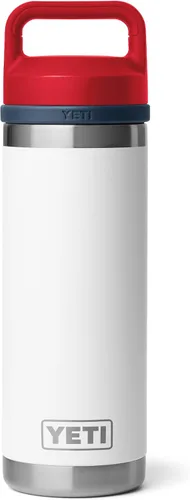 Vista 10 de YETI Rambler Botella de 18 oz, aislada al vacío, de acero inoxidable con tapa Chug, Seafoam Verde mar