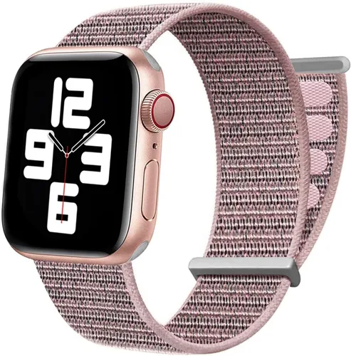 Vista 10 de Nylon Band Compatible with Apple Watch: Sport Loop Fits iWatch Series