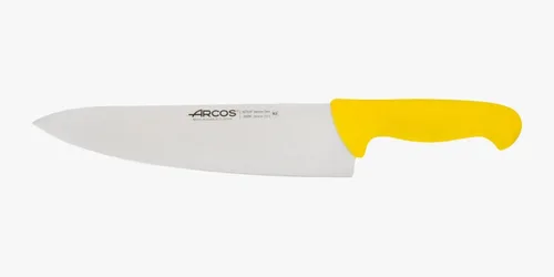 Vista 7 de Arcos Cuchillo de chef de acero inoxidable nitrum de 8 pulgadas y hoja de 7.874 in. Cuchillo de cocina profesional multiusos. Mango ergonómico