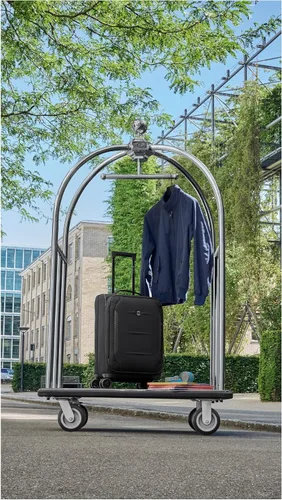 Vista 8 de Victorinox Crosslight Frequent Flyer - Maleta ligera con ruedas para artículos esenciales de viaje, equipaje expandible con organizador plegable