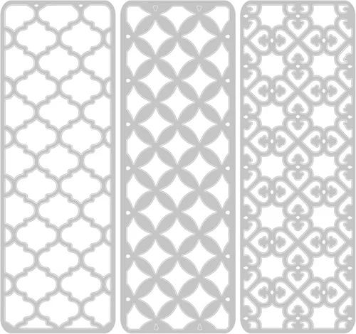 Vista 2 de Sizzix Creative Backgrounds Dies, talla única, multicolor