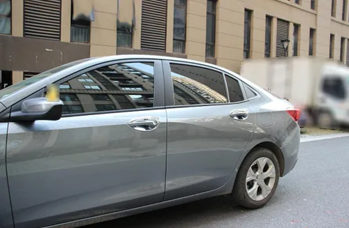 Vista 3 de Cubierta cromada para manija de automóvil de 4 puertas y cuenco de taza para Chevrolet Onix 2019-2020-2021-2022