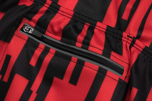 Vista 5 de Coconut Ropamo CR - Conjunto de camiseta de ciclismo para hombre, con cremallera, bolsillo con cremallera, manga corta, kits de ciclismo, pantalones