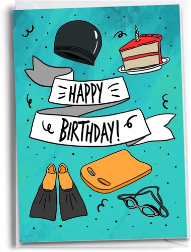 Vista 12 de Feliz cumpleaños ciclista al aire libre - Hombre