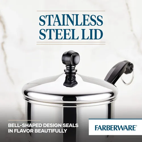 Vista 22 de Farberware Olla clásica de vapor hecha en acero inoxidable, 3 qt.