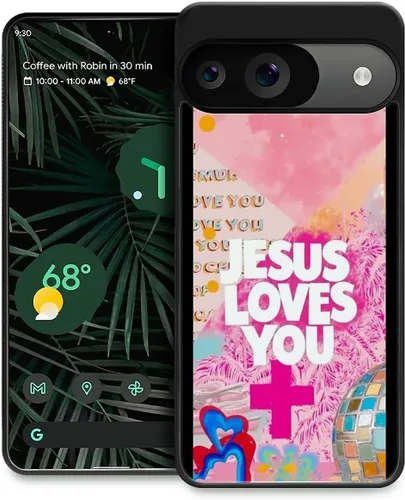 Vista 100 de CARLOCA Funda compatible con Google Pixel 4A 5G, diseño gráfico de moda, a prueba de golpes, antiarañazos, protección contra caídas, para Google