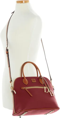 Vista 4 de Dooney & Bourke Bolso de mano, bolso grande con cúpula de grano de guijarros