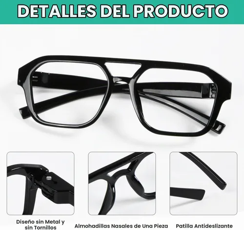 Vista 6 de Eyekepper Gafas de luz azul para hombre y mujer, paquete de 6 lentes Pilot Paquete de 6 color mezclado