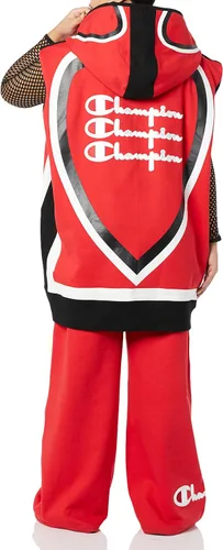Vista 2 de Making the Cut Temporada 3 Episodio 2 Champion Collab Winning Look Chaleco de tejido inverso de Rafael