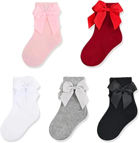 Vista 2 de sockfun Baby Girl Newborn Infant Girl Toddler Socks, Socks For Girls Gifts For Infant Girl In 56 Pack