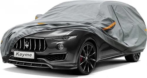 Vista 259 de Kayme Funda de Coche de Servicio Pesado Impermeable para Todo Tipo de Clima, Ajuste Personalizado para Tesla Model S, Cubierta Exterior Completa