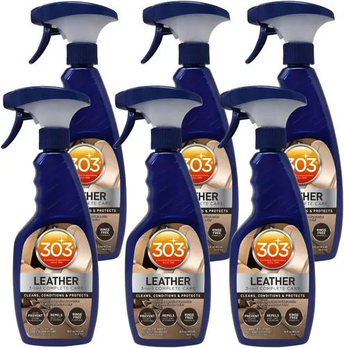 Vista 11 de 303 – limpiador de cuero y acondicionador – protector UV - limpia, acondiciona y restaura equipaje, bolsos, zapatos, muebles y más de cuero