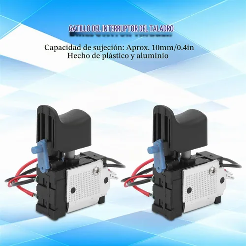 Vista 5 de Interruptor de taladro de mano, potencia, plástico+taladro eléctrico de aluminio para herramienta eléctrica