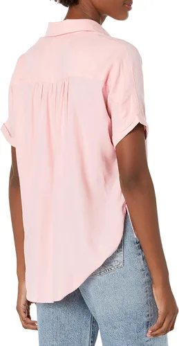 Vista 2 de Gloria Vanderbilt Camisa de manga corta con botones para mujer