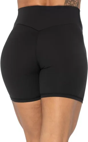 Vista 5 de Sunzel - Shorts de tiro alto para ciclista, sin costuras frontales, para mujer, a prueba de sentadillas, para yoga, entrenamiento, gimnasio, ciclismo
