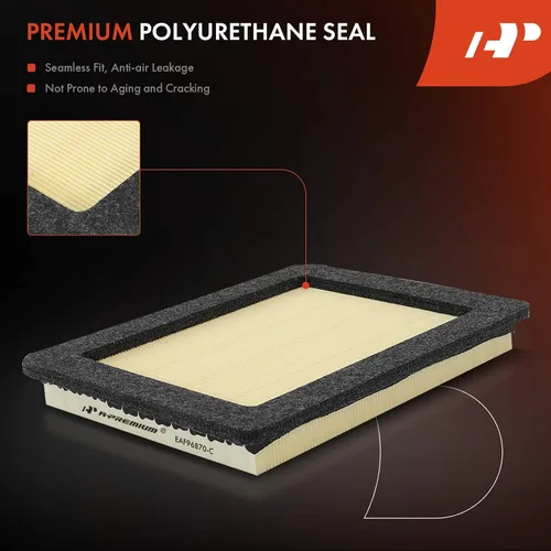 Vista 6 de A-Premium Filtro de aire de motor compatible con Ford F-150 2004-2008, F-250 F-350 Super Duty 2005-2007, Expedition y Lincoln Navigator 2005-2006