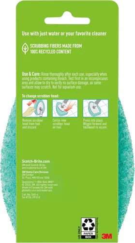 Vista 6 de Scotch-Brite - Repuestos de esponja para bañera y azulejo sin rayones, (Paquete de 6)