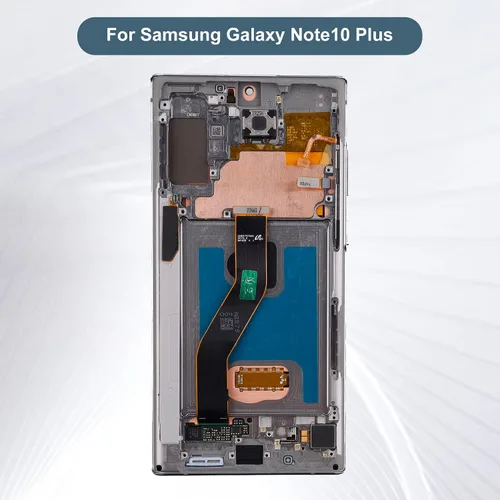 Vista 3 de Pantalla LCD compatible con Samsung Galaxy Note10+ Note 10 Plus SM-N975U SM-N975F/DS 6.8 pulgadas, pantalla táctil LCD con herramientas (gris)