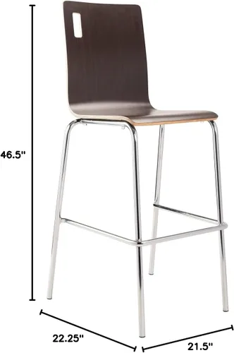 Vista 2 de National Public Seating, Taburete Bushwick para cafetería, incluido (cantidad.) 1 modelo # BCS21