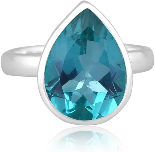 Vista 75 de PANOPLY Bio Pink Doublet Quartz Solid 925 Sterling Silver Ring for Women