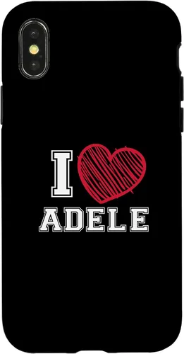 Vista 5 de Funda personalizada para iPhone 11 I Heart Adele First Name I Love Adele