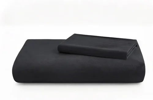 Vista 7 de LOVQUE Funda de edredón 100% algodón lavado, color negro, tamaño individual