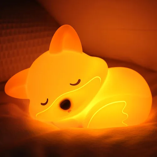 Vista 8 de YuanDian Luz Nocturna de Ajolote, Regalo para Adultos, Adolescentes y Bebés. Decora el Dormitorio de los Niños con Lindas Luces Nocturnas de Ajolote
