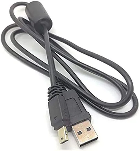 Vista 5 de MaxLLTo Cable de carga USB 2.0 de 4 pies de longitud, cable de datos USB para cámara digital Casio Exilim EX-TR100 we EX-ZR400