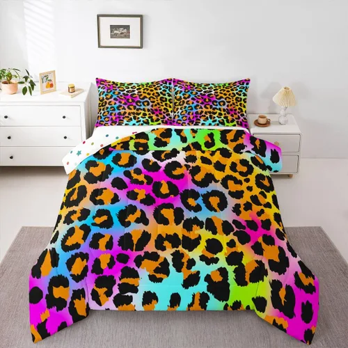 Vista 50 de Feelyou - Juego de funda de edredón para niños, castillo rosa, tamaño individual, lindo juego de edredón con moño, juego de cama para niños y niñas