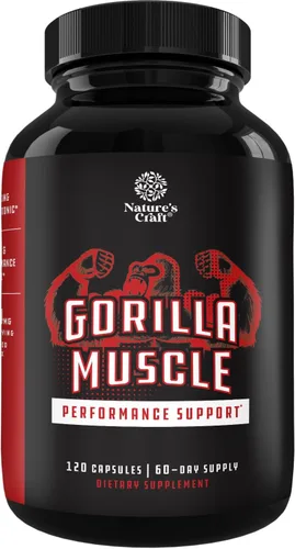 Vista 9 de Potenciador de testosterona extra fuerte para hombres, suplemento natural para hombres con hierba de cabra cachonda, raíz de maca, Tongkat Ali