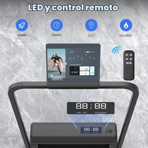 Vista 2 de Caminadora para el hogar debajo del escritorio Caminadora Eléctrica