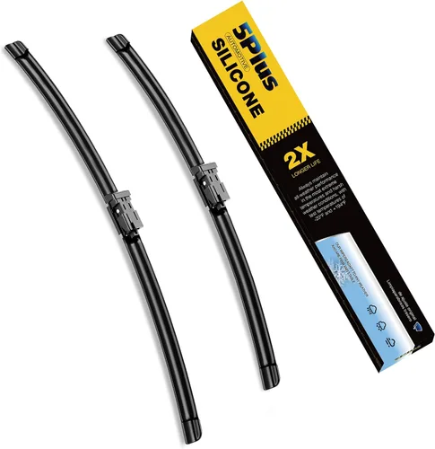 Vista 38 de 5 PLUS® Limpiaparabrisas de silicona de 15+15 pulgadas de repuesto para JEEP Wrangler 2017 2016 2015 2014 2013 2012 2011 2010 2009 2008 2007