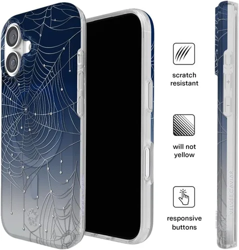 Vista 1001 de VELVET CAVIAR Funda para iPhone 15, compatible con MagSafe, probada contra caídas de 10 pies, fundas protectoras de diseño, leopardo color rosa