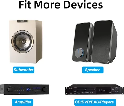 Vista 5 de 4 piezas de cobre puro a prueba de golpes altavoz de aislamiento de picos de pie subwoofer base pad para absorción de impactos de HiFi HiFi