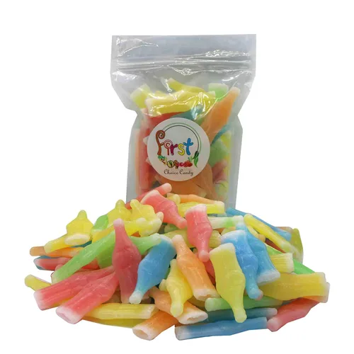 Vista 2 de FirstChoiceCandy Botellas de Cera Dulces Nostálgicos Divertidos Bebida (1 Libra (Paquete de 1))