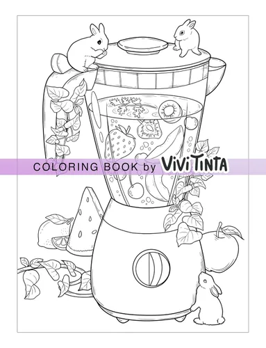 Vista 8 de Time To Chill Coloring Book of Awe-inspiring Discovery into the Tiny Worlds for Stress Relief and Relaxation